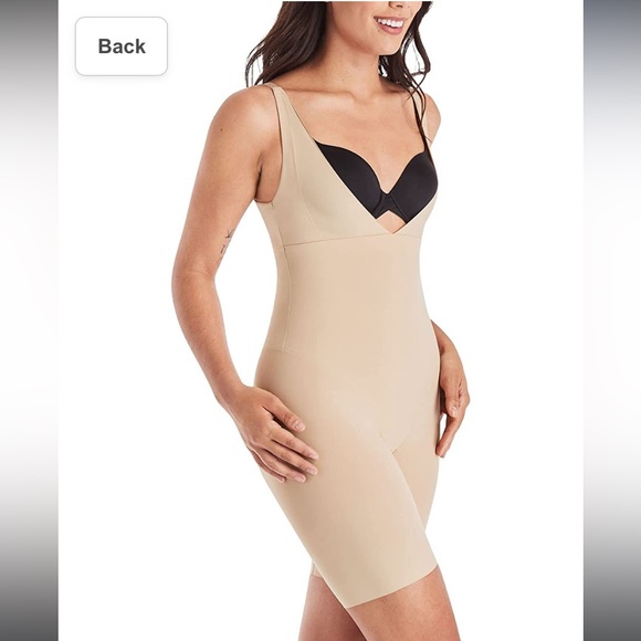 Maidenform Flexees Shapewear beige Singlet 2XL - like new! - Picture 3 of 10